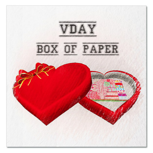Second Life Marketplace - UA [FP-texture] DFS Vday Box Of Paper White